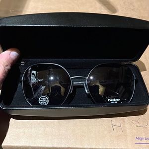 Bebe NEW SUNGLASSES W SWAROVSKI CRYSTAL EMBELLISHMENT!
